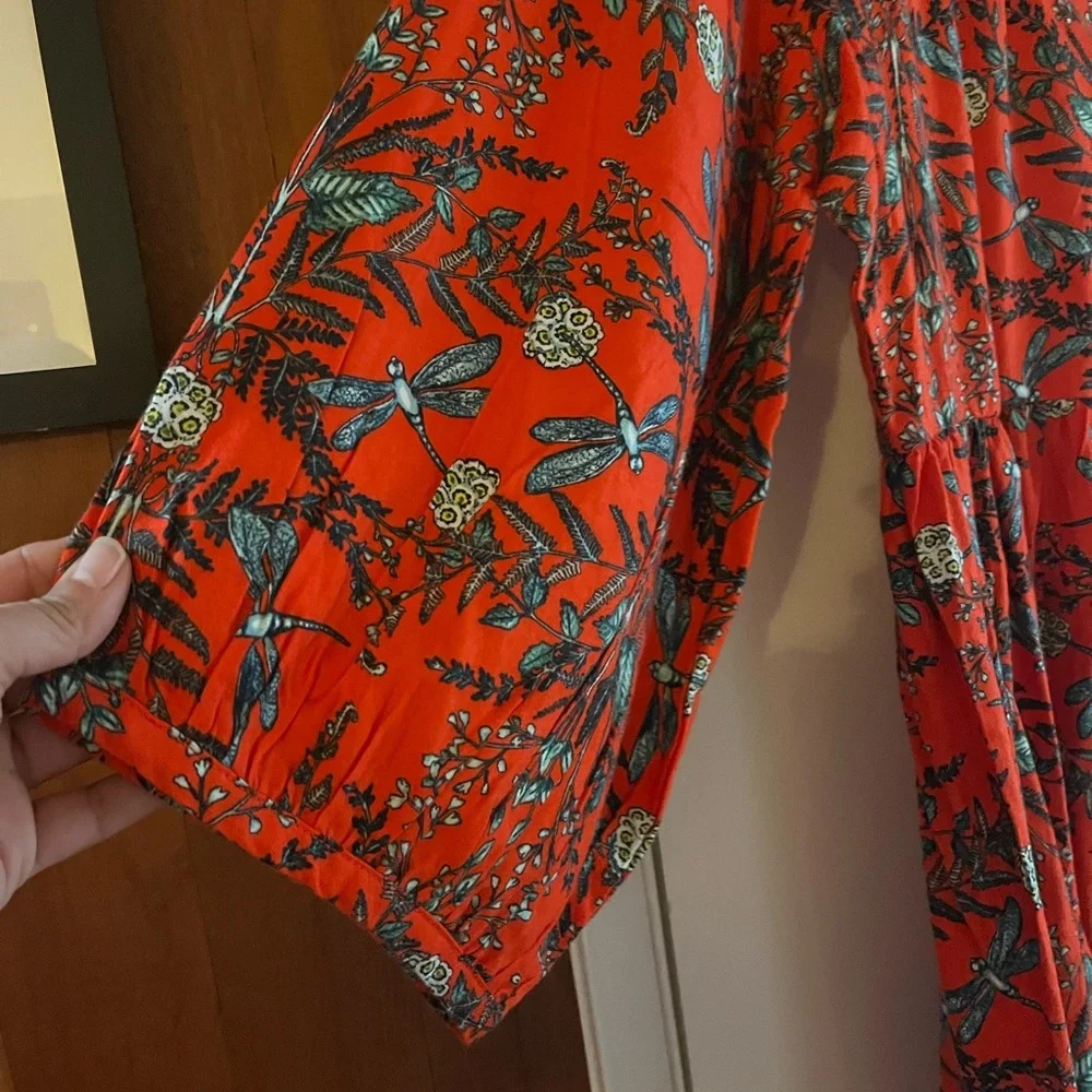 Anthropologie Kelly Louise Judd Whimsical Flannel Sleep Dress - Picture 5 of 9